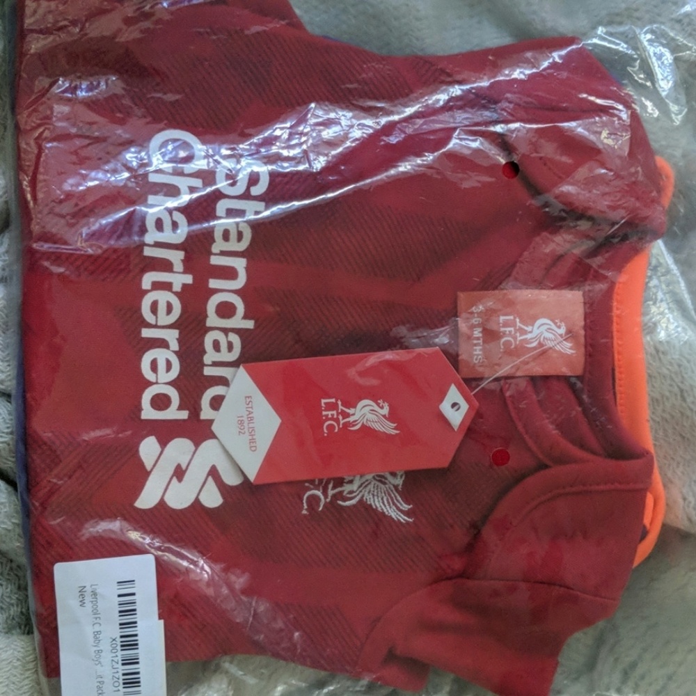 2 Liverpool Baby onesies 3-6 months